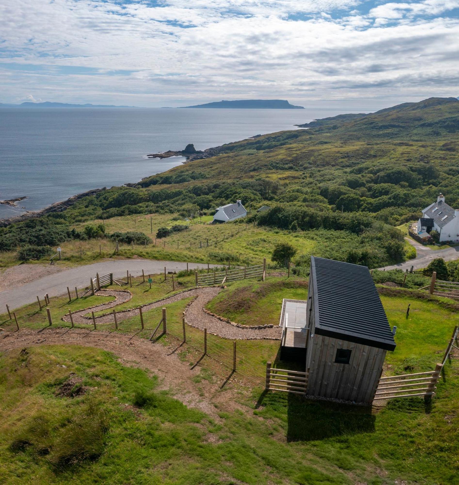 Hut On The Hill Villa Aird of Sleat Exteriör bild